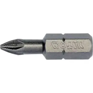 Bit krížový 1/4″ PZ2x25 mm 10ks